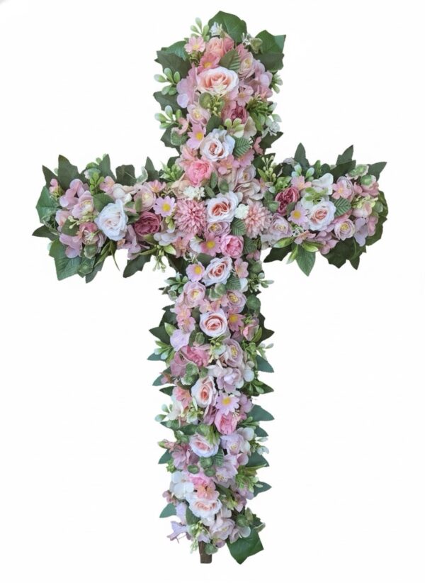 Wreath Cross Artificial
