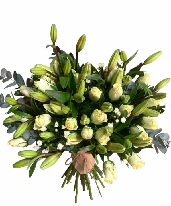 Lilly & Rose White Bouquet